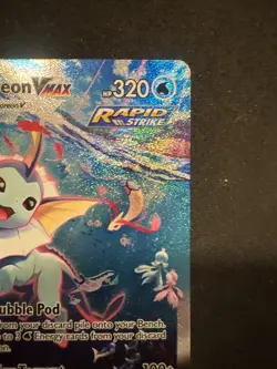 Vaporeon VMAX SWSH182 SWSH: Sword & Shield Promo Cards Holo NM - Image 3