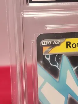 Rotom EX -029/094 SLAB NM/M ME02: Phantasmal Flames HOLO POKEMON CARD TCG - Image 3