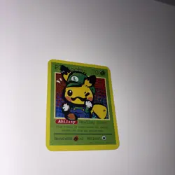 Pluto Coco Mini Card Plutochu Pikachu Luigi #58 Art By mtytk.studio Pokemon Holo - Image 1