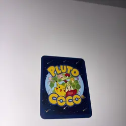 Pluto Coco Mini Card Plutochu Pikachu Luigi #58 Art By mtytk.studio Pokemon Holo - Image 2
