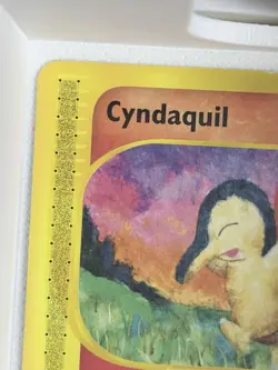Pokemon Cyndaquil Basic 104/165 Expedition Base Set 40 HP Common 2002 Card - Image 3