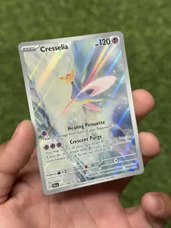 Pokemon TCG Cresselia Card 071/064 Illustration Rare, Sv: Shrouded Fable - Image 2