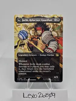 Jecht, Reluctant Guardian (Borderless) Final Fantasy MTG/ NON-FOIL - Image 1