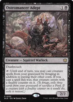 Osteomancer Adept Bloomburrow Regular - Image 1