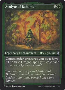 Acolyte of Bahamut (Foil Etched) Commander Legends: Battle for Baldur's Gate - Image 1