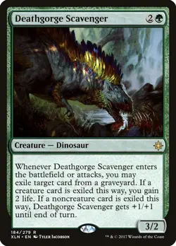 DEATHGORGE SCAVENGER mtg NM-M Ixalan Rare - Image 1
