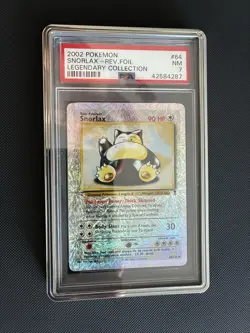 Pokemon TCG Legendary Collection Snorlax Reverse Holo Card 64/110 - Image 1