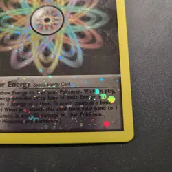 2000 Rainbow Energy - League Promo Cosmos Holo Rare - Pokemon TCG - LP - Image 3