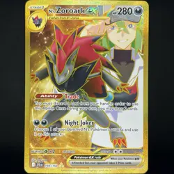 Pokemon TCG Journey Together N's Zoroark EX Holo Hyper Rare 189/159 NM - Image 1