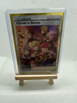 Friends in Sinnoh (Full Art) 149/159 Crown Zenith Ultra Rare Pokemon TCG M/NM - Image 1