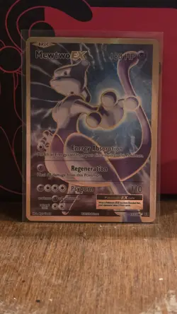 Mewtwo Ex 103/108 - XY Evolutions Full Art Gold Ultra Rare Pokemon TCG NM - Image 1