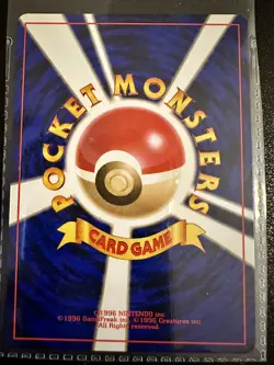 Pikachu #25 Pokemon Japanese Neo Genesis NM Purchased In Japan Kept Album 1996 - Image 2