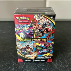 Pokemon: Mega Evolution - Booster Bundle | 6 Packs | Brand New & Factory Sealed! - Image 1