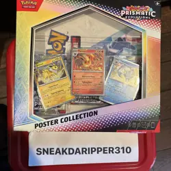 Pokemon TCG Prismatic Evolutions Poster Collection - NEW - Image 1