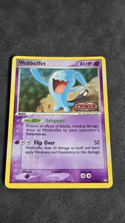 Wobbuffet 24/108 Reverse Holo Pokemon EX Power Keepers - Image 1