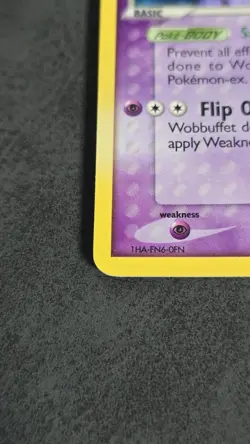 Wobbuffet 24/108 Reverse Holo Pokemon EX Power Keepers - Image 4