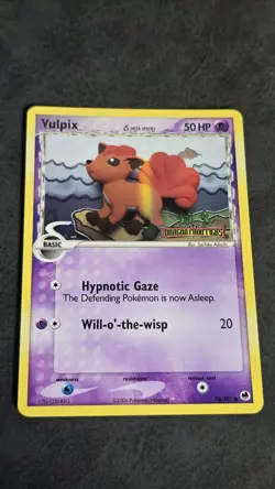 Vulpix 70/101 Reverse Holo Pokemon EX Dragon Frontiers - Image 1