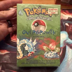 Wizards of the Coast 1999 Pokemon Overgrowth Theme Deck, Factory Sealed - Image 1