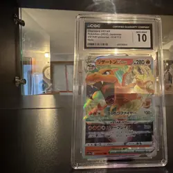 Pokemon CGC Graded Charizard ex & VSTAR Japanese Holo Lot Mega Charizard X - Image 5