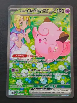 Lillie’s Clefairy ex 184/159 - Pokemon Journey Together Special Illustration - Image 1
