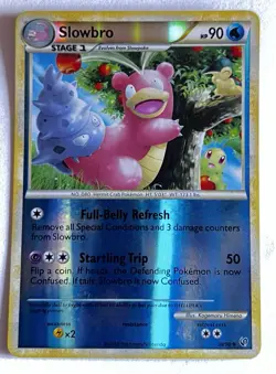 Slowbro 38/90 Pokemon Undaunted Reverse Holo 2010 - LP ✨ - Image 1