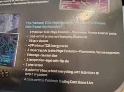 Pokemon TCG - Phantasmal Flames - Elite Trainer Box ETB - New Sealed - Image 5