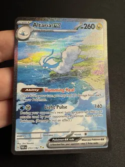 2023 Pokemon PAR EN-PARADOX RIFT 253 ALTARIA EX SPECIAL ILLUSTRATION RARE - Image 1