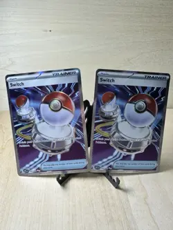 2025 Pokemon TCG Switch 123/94 PFL Full Art Ultra Rare NM Pack Fresh. You get 2 - Image 1