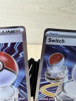 2025 Pokemon TCG Switch 123/94 PFL Full Art Ultra Rare NM Pack Fresh. You get 2 - Image 3