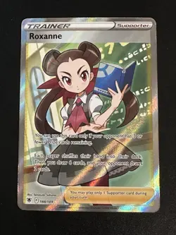 Roxanne 188/189 Pokemon Astral Radiance Full Art Trainer Near Mint - Image 1