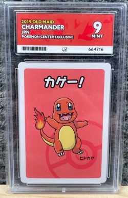 ACE 9 Charmander Old Maid Pokemon Center Exclusive Ace Label Japanese - Image 1