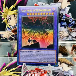 Yugioh Fallen Angel of the Golden Land ALIN-EN036 Ultra Rare 1st Ed Near Mint - Image 1