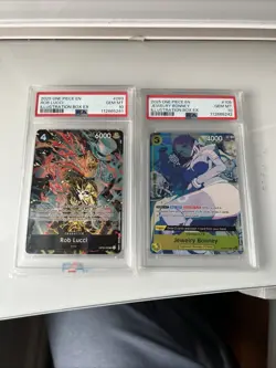 2025 ONE PIECE SEQUENTIAL SET BONNEY AND LUCCI PSA 10 ILLUSTRATION BOX EX SET - Image 1