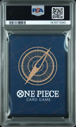 2025 ONE PIECE OP11-A FIST OF DIVINE SPEED ALTERNATE ART #080 GEAR TWO PSA 10 - Image 2