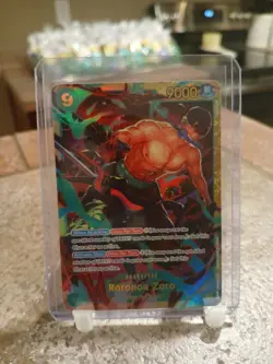 One Piece TCG Roronoa Zoro SEC PRB02 Secret (ONLY FOR CCGEMSTONES777) - Image 1