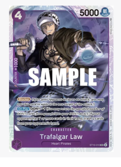 Trafalgar Law ST10-010 Ultra Deck: The Three Captains One Piece - Image 1