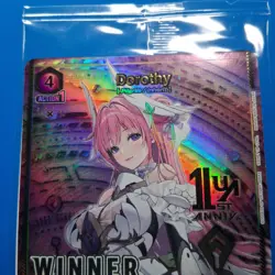 Sealed Dorothy (Winner) - Union Arena Promotion Card Goddess Of Victory Nikke - Image 3