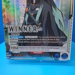 Sealed Muichiro Tokito (Winner) - Union Arena Promotion Card Demon Slayer - Image 2