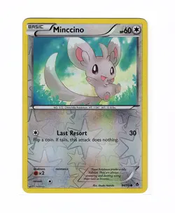 Minccino 84/98 Emerging Powers Reverse Holo - Pokemon Card - Image 1