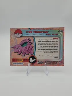 Nidorino #33 - [Nm] - Topps Pokemon Series 1 Chrome - - Image 2