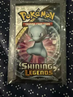 Pokemon Shining Legends Booster Pack New Sealed Mew art - Image 1