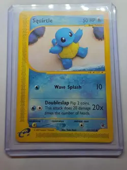Squirtle 131/165 Pokemon TCG Expedition Base Set Non Holo NM - Image 3