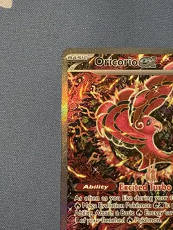 2025 Pokemon ME Black Star Promos Oricorio ex #024 - Near Mint! - Image 4