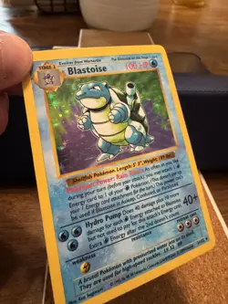 Blastoise 2/102 Shadowless Holo Rare Base Set Pokemon LP-MP - Image 2