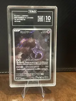 2023 Pokemon Mewtwo AR #183/165 SV Japanese TAG 10 Gem Mint | Art Rare 151 Set - Image 1