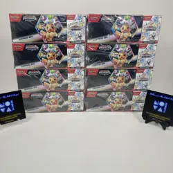 Pokemon Prismatic Evolutions Surprise Box & Booster Bundle Sam’s Club Lot Of 8 - Image 1