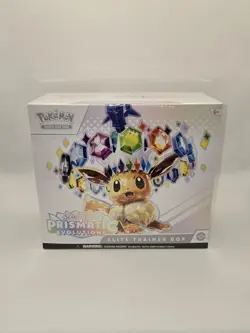 Pokemon TCG Prismatic Evolutions Elite Trainer Box ETB - Factory Sealed - Image 1