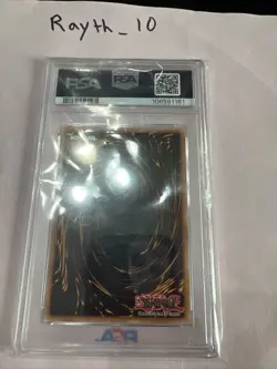 2022 YU-GI-OH! 1ST EDITION #EN175 BLUE-EYES WHITE DRAGON - Ghost Rare - PSA 8 - Image 2