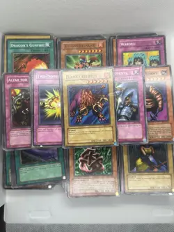 Yu-Gi-Oh TCG Card Lot Of 200+ Rares Holos Foils Duplicates Limiteds 1sts 1996 - Image 2