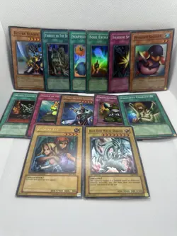 Yu-Gi-Oh TCG Card Lot Of 200+ Rares Holos Foils Duplicates Limiteds 1sts 1996 - Image 4
